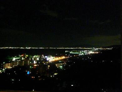 雄山荘 夜景