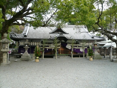 泉穴師神社 本殿
